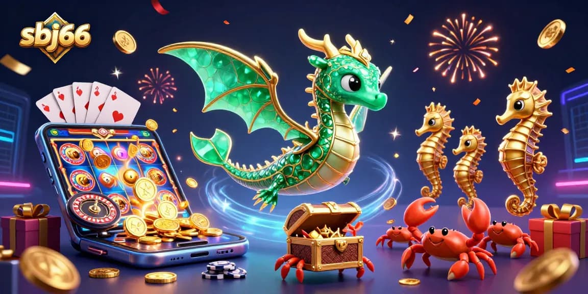 Experience the thrill of sbj66 with vibrant slots and casino excitement in a magical underwater world.