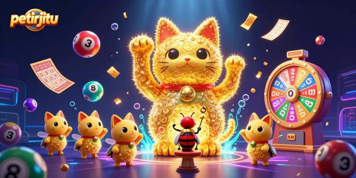 petirjitu menyajikan ilustrasi 3D menarik saat bermain game online dengan simbol kasino