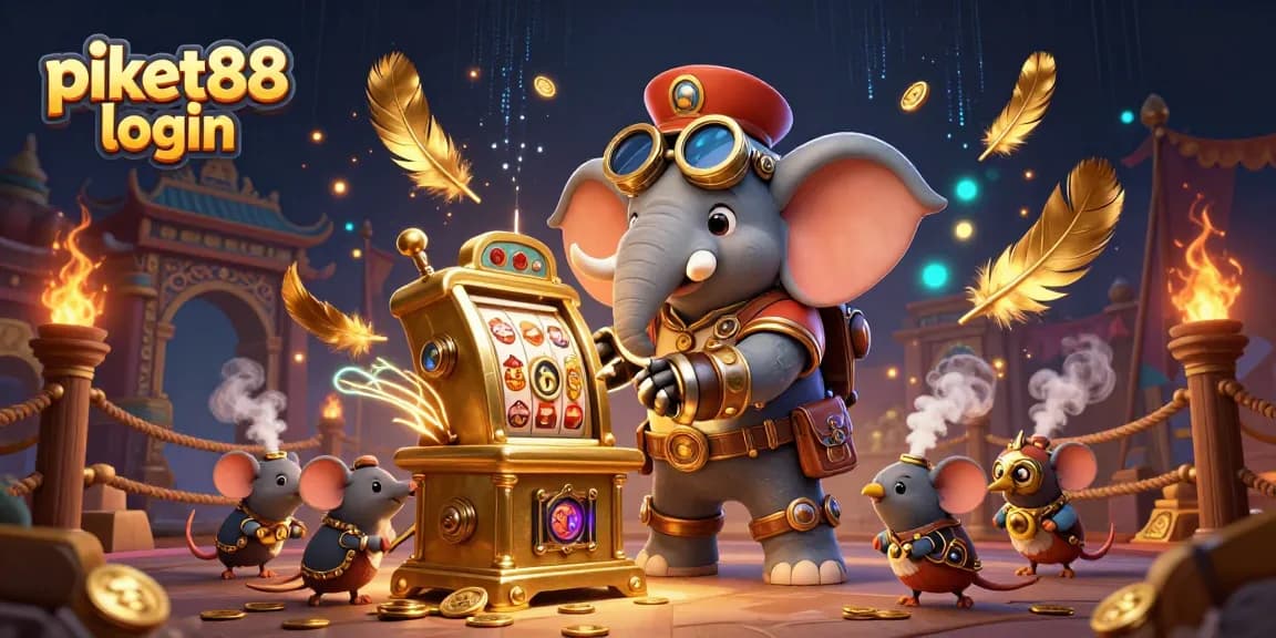 Spin to win with the piket88 login on a vibrant steampunk adventure filled with prizes.
