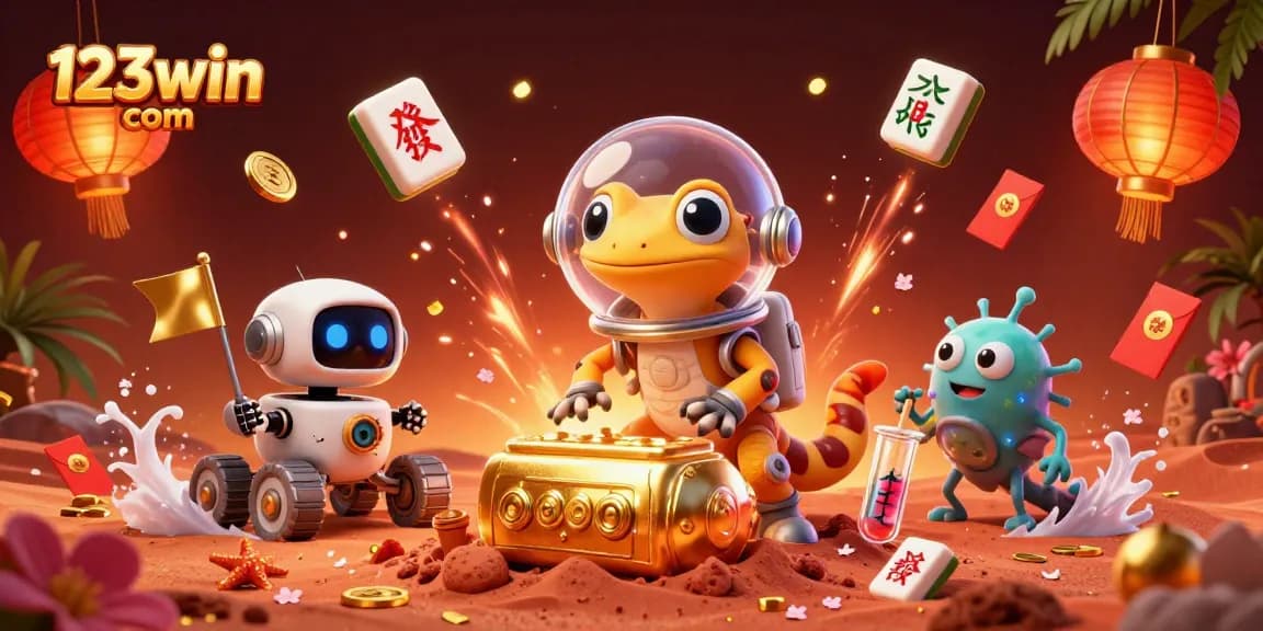 Experience thrilling moments with 123win com in a vibrant casino scene featuring dynamic games and elements.