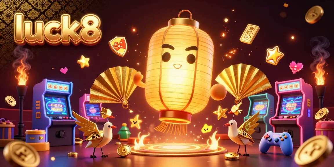 Experience the excitement of luck8 with engaging casino games and vibrant 3D illustrations.