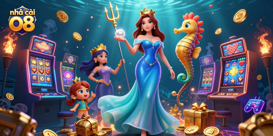 Experience thrilling games at nhà cái o8 with vibrant casino visuals and enchanting characters.