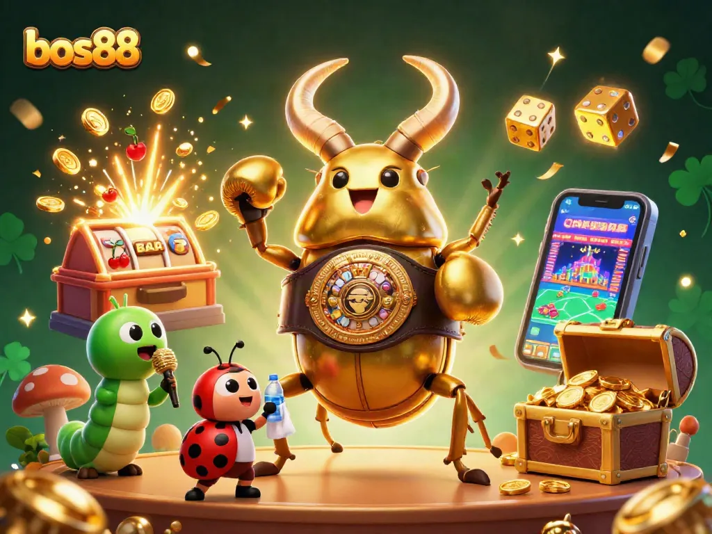Engage with bos88's exciting gaming scene featuring dynamic characters, jackpots, and immersive online casino elements.