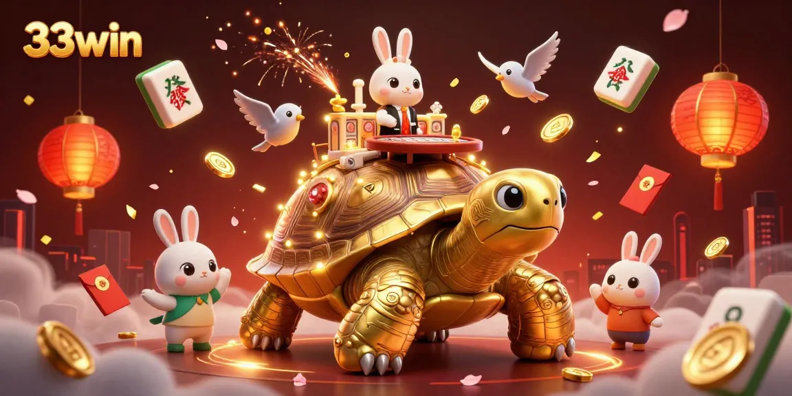 Win big with 33win as the golden tortoise casino comes alive with vibrant games and excitement.