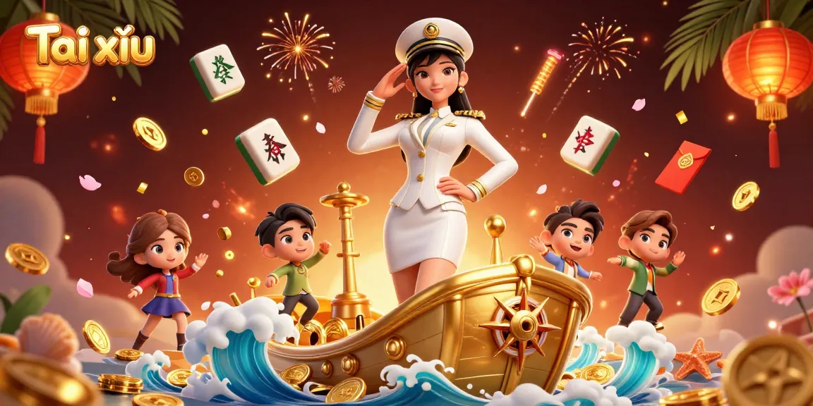 Experience the thrill of Tài xỉu with dynamic visuals capturing the excitement and elegance of online gambling.