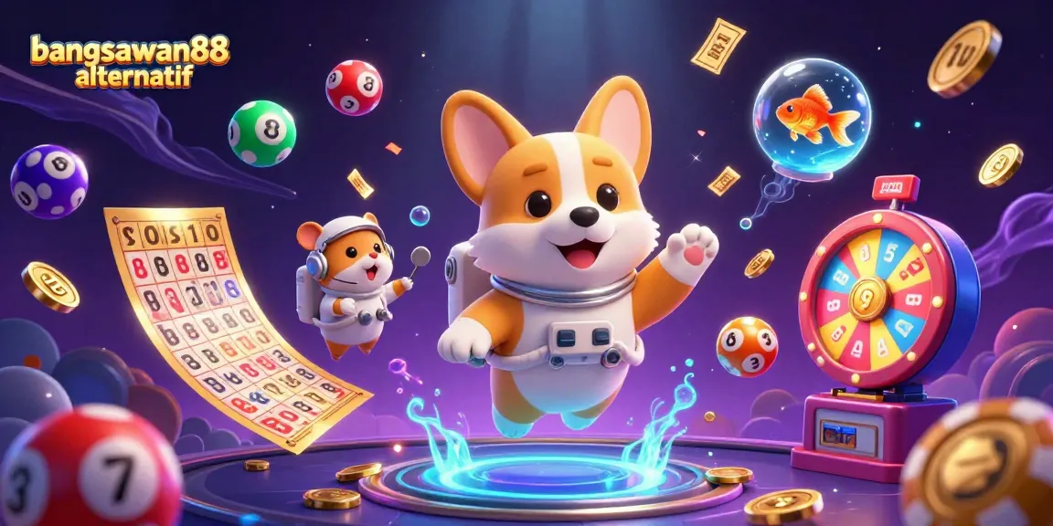 Experience the thrill with bangsawan88 alternatif in an ultra-detailed 3D cartoon casino scene.