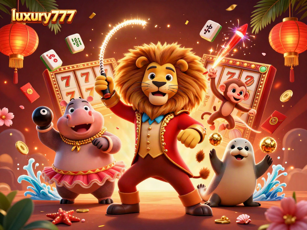 Menangkan permainan lebih baik dengan luxury777 yang menampilkan karakter kasino yang menarik dan elemen slot