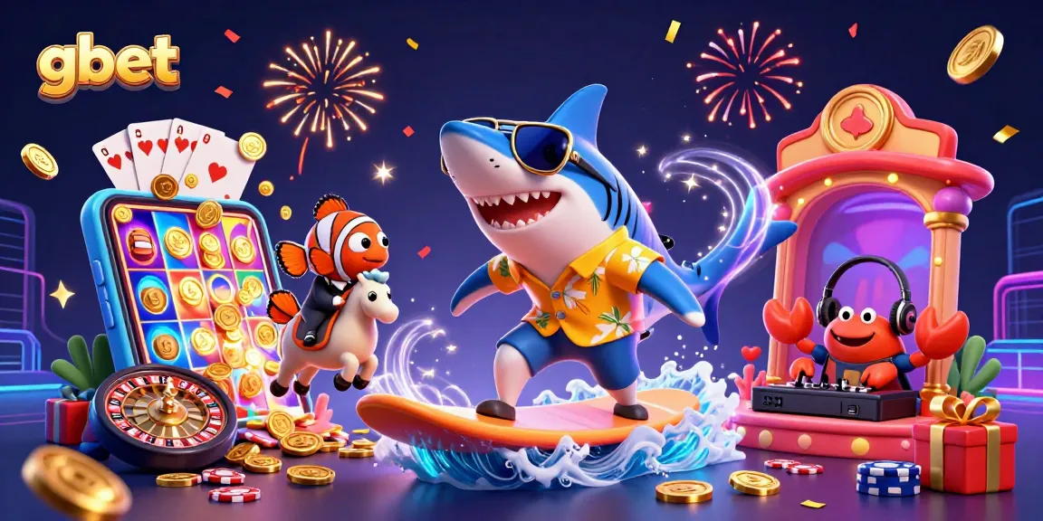 Experience the thrilling excitement of gbet slots with a dynamic 3D casino illustration.
