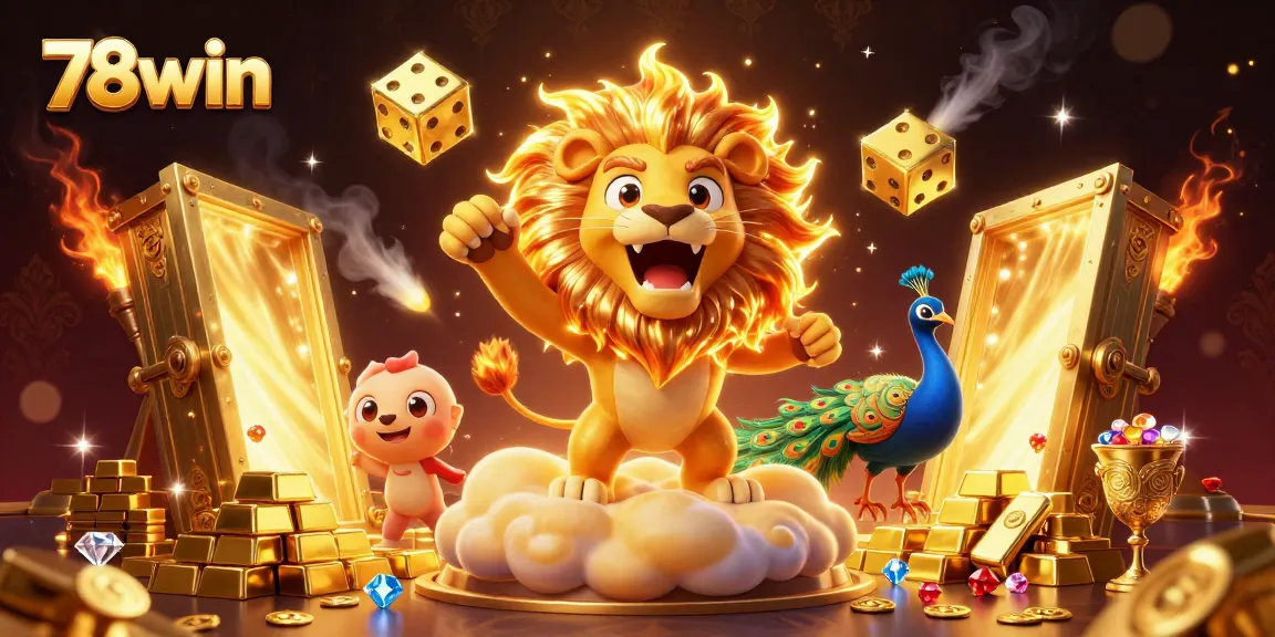 Engage in thrilling gameplay with 78win's exciting jackpots and vibrant casino atmosphere.