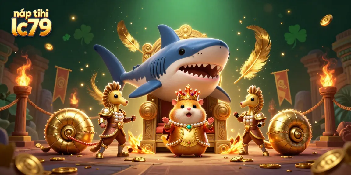 Nạp tiền lc79 nhận khuyến mãi hấp dẫn với hoàng đế chuột vàng và bảo vệ hình seahorse.