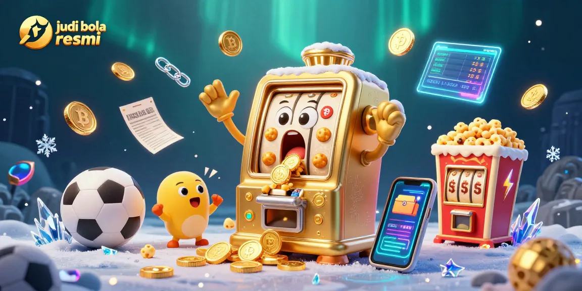 Experience the excitement of judi bola resmi with vibrant illustrations showcasing sports betting and characters.