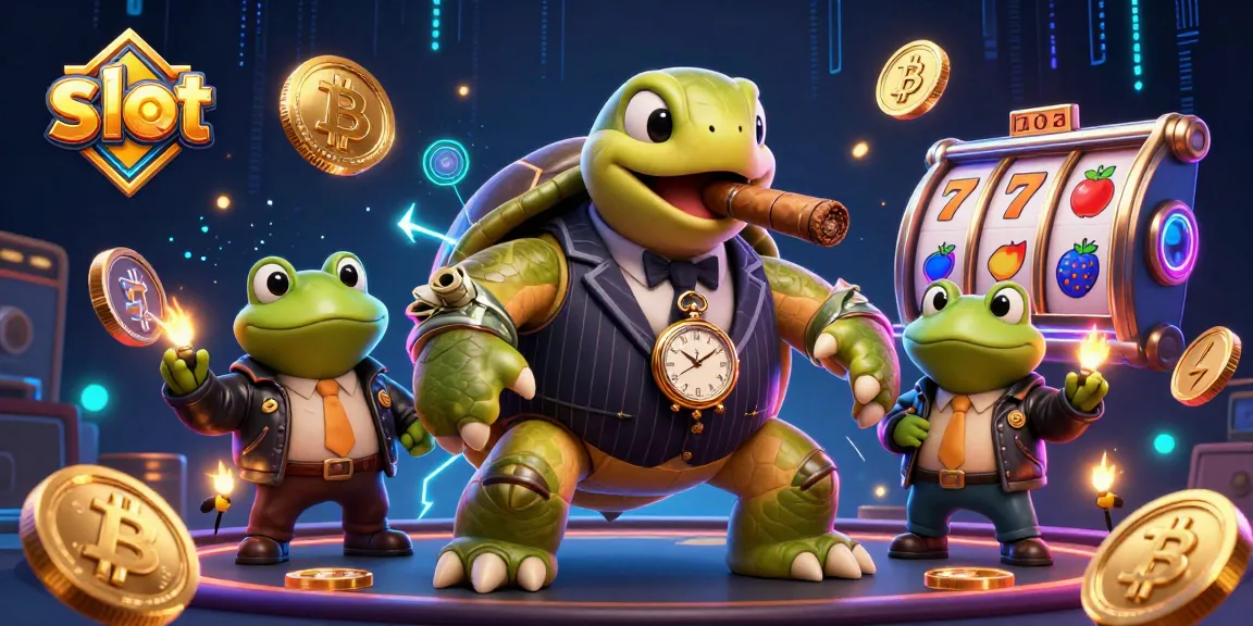 Mainkan slot dengan simbol buah dan jackpot di tengah suasana kasino yang menggembirakan.