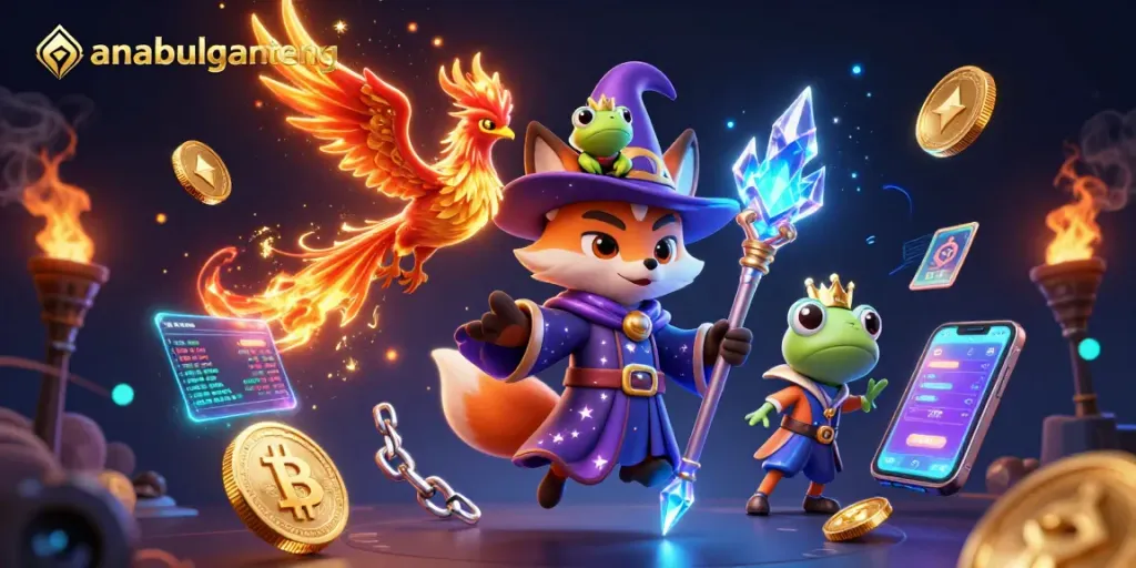 Menangkan permainan dengan anabulganteng dan elemen kasino memikat dalam ilustrasi 3D unik.