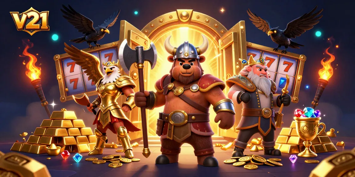 Menangkan pengalaman bermain v21 dengan slot bertema Viking yang seru dan mendebarkan.