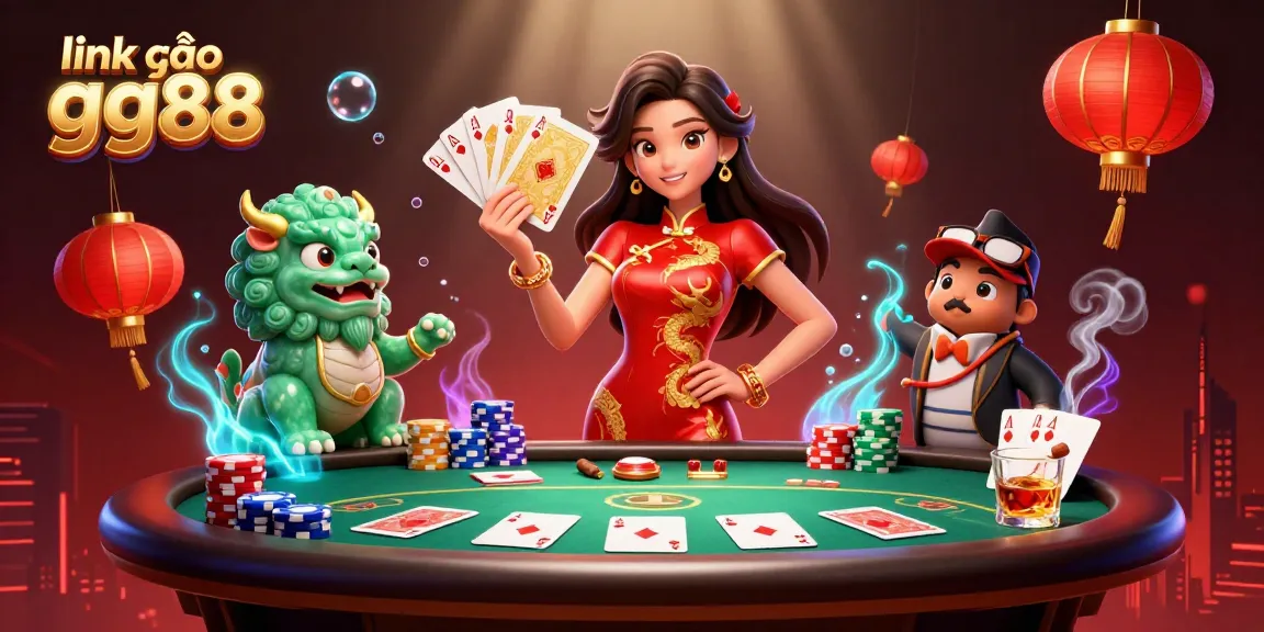 Experience the thrills of online gambling with link vào gg88 in this vibrant casino scene.