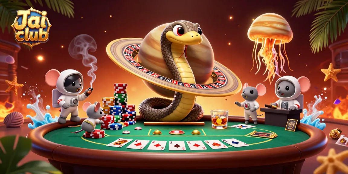 Engage in thrilling gameplay at Jai club with a vibrant 3D universe of interactive games