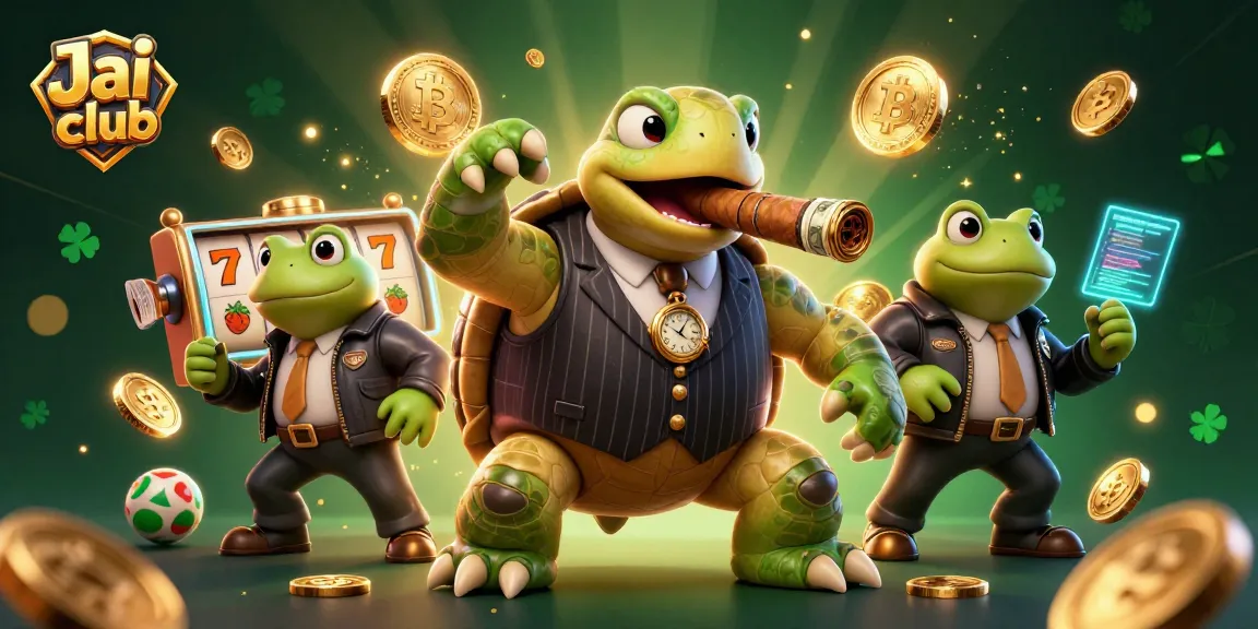 Join the thrilling action at Jai club with dynamic casino characters and vibrant gaming elements.