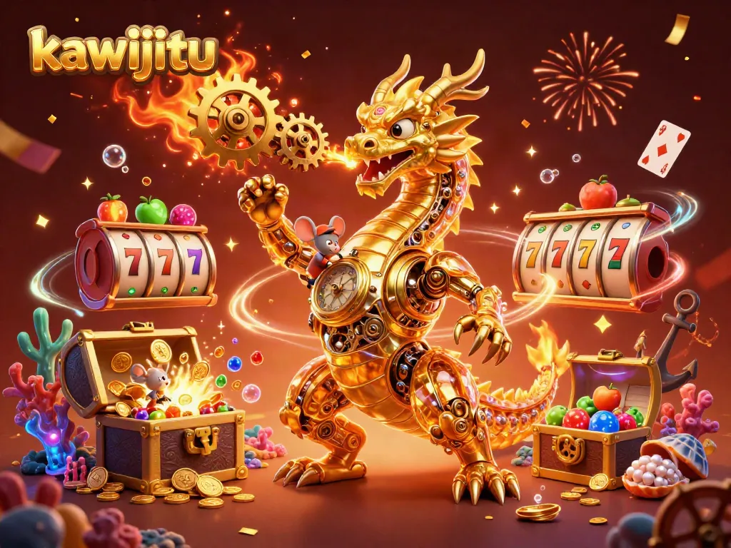Engage in the thrilling adventure of kawijitu gaming with dragons and lavish rewards.