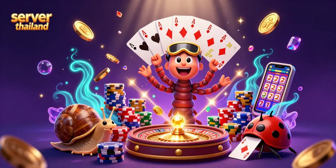 Experience thrilling gameplay on server thailand with vibrant characters and dazzling casino elements.