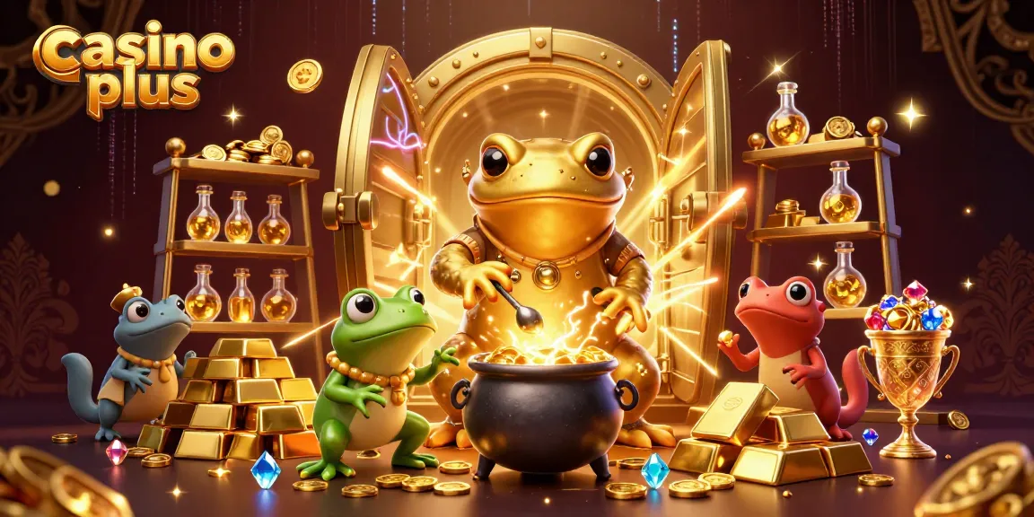 Engage with casino plus through thrilling games in a magical alchemical scene