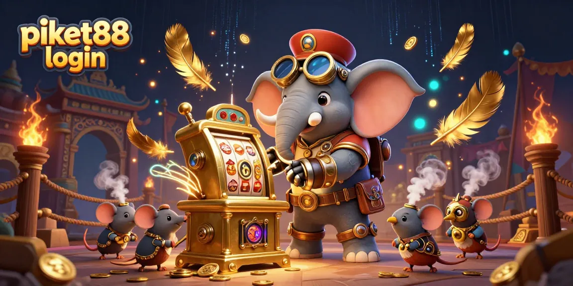 Spin to win with the piket88 login on a vibrant steampunk adventure filled with prizes.