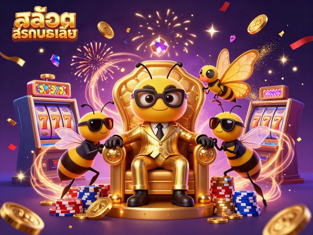 เล่นเกมสล็อตทดลองเล่นกับตัวละคร 3D สุดน่ารักในบรรยากาศคาสิโนที่เต็มไปด้วยสีสัน