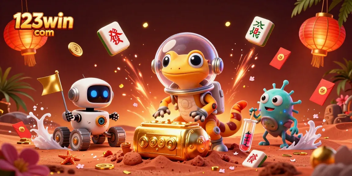 Experience thrilling moments with 123win com in a vibrant casino scene featuring dynamic games and elements.