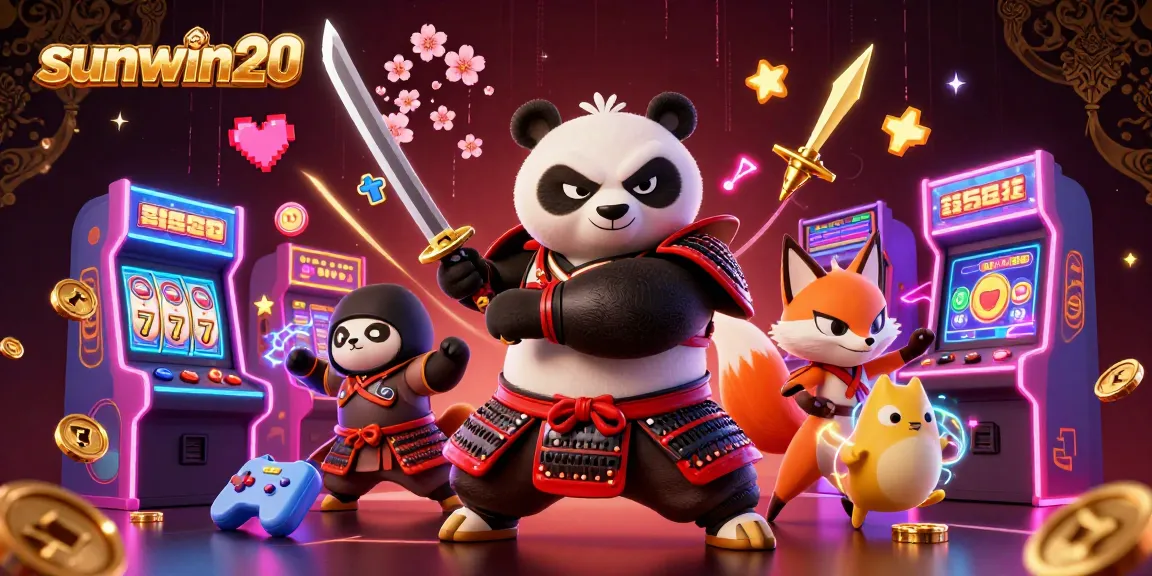 Experience thrilling gameplay with sunwin20 in this vibrant casino scene featuring dynamic characters and elements.