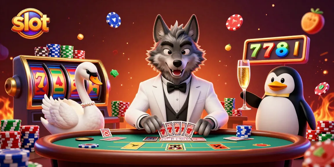 Putaran slot gacor menampilkan simbol kemenangan dengan grafis menarik dalam ilustrasi.