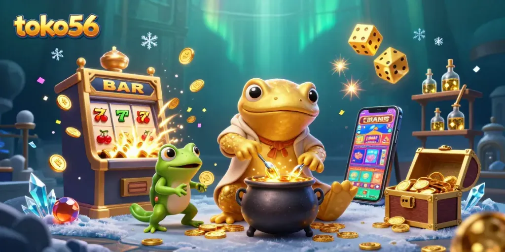 Menangkan jackpot dengan toko56 di mesin slot menggembirakan dan petualangan emas yang berkilauan.