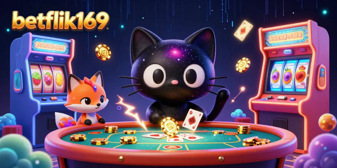 หมุนสล็อตและชิปทองฟรีใน betflik169 พร้อมผู้ช่วยที่น่าทึ่งในคาสิโนในจักรวาล