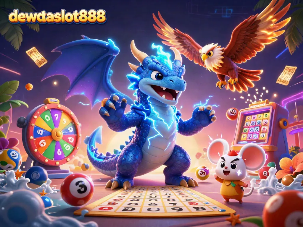 Menangkan koin di dewataslot888 sambil bermain game tembak ikan dengan suasana penuh warna dan energi.