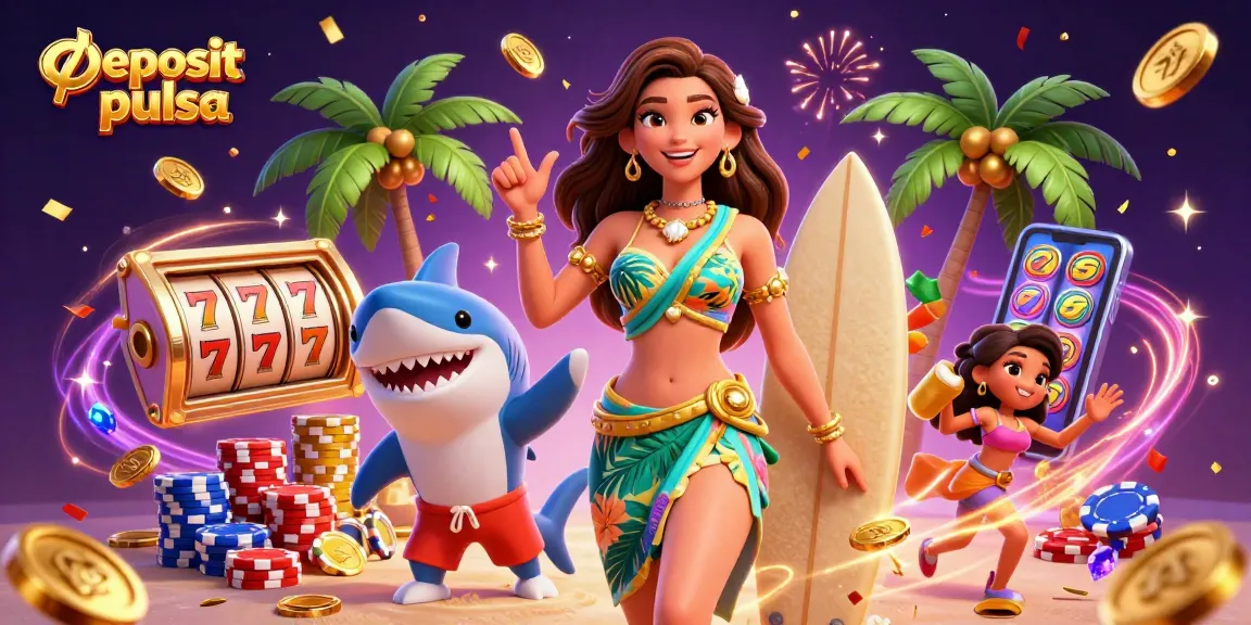 Rasakan sensasi permainan deposit pulsa dengan gulungan slot yang mendebarkan dan karakter yang hidup.