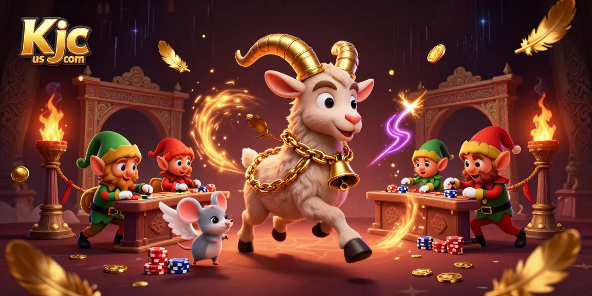 Immerse in the whimsical Kjc us com holiday-horror casino with festive characters and vibrant game elements.